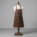 Heavy-Duty Genuine Leather Workshop Apron
