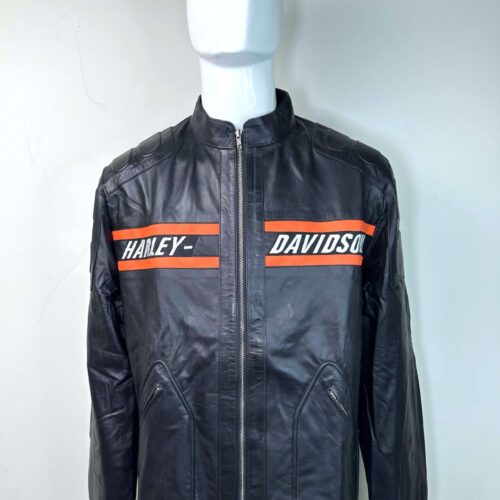 Black Harley-Davidson Motorcycle Leather Jacket